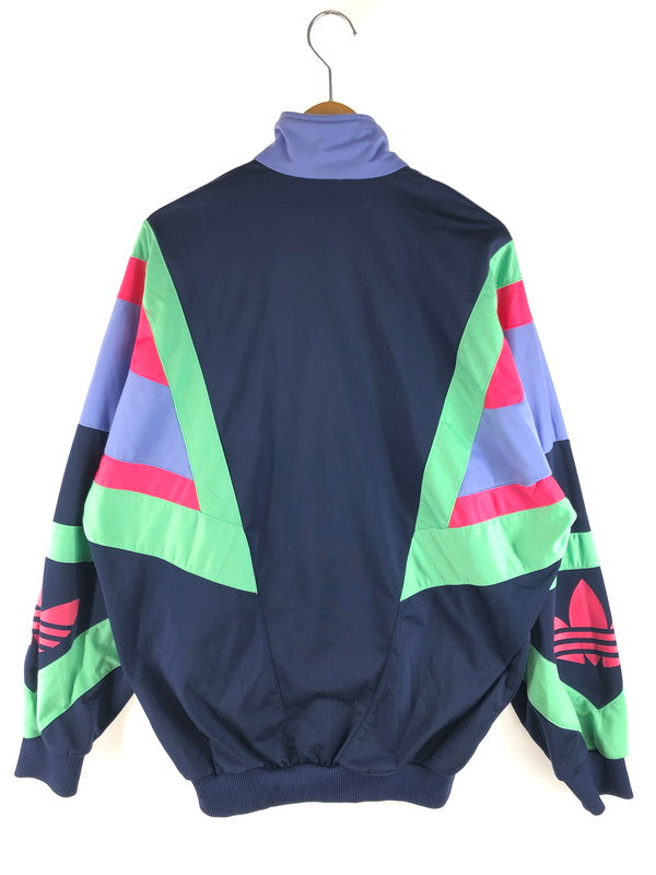 【中古品】【メンズ】 adidas アディダス 80～90's TREFOIL LOGO TRACK JACKET 80～90年代 トレフォイルロゴ トラックジャケット ライトアウター トップス ヴィンテージ 146-250704-rt-07-tag サイズ：L カラー：マルチカラー 万代Net店