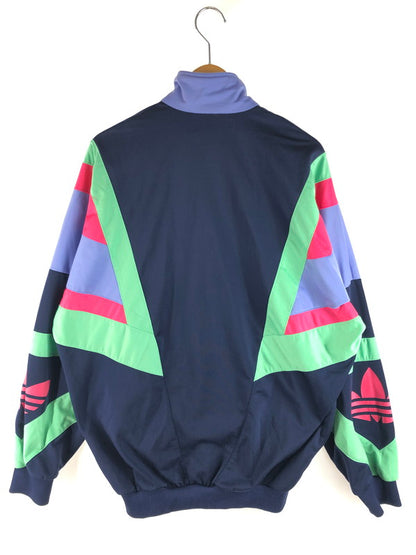 【中古品】【メンズ】 adidas アディダス 80～90's TREFOIL LOGO TRACK JACKET 80～90年代 トレフォイルロゴ トラックジャケット ライトアウター トップス ヴィンテージ 146-250704-rt-07-tag サイズ：L カラー：マルチカラー 万代Net店