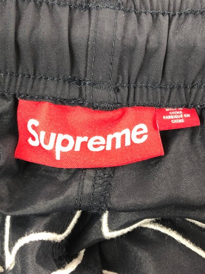 【中古品】【メンズ】 Supreme シュプリーム 25SS BIG LOGO NYLON SHORT ビッグ ロゴ ナイロン ショートパンツ ボトムス 149-260321-rt-06-tag サイズ：XL カラー：ブラック 万代Net店