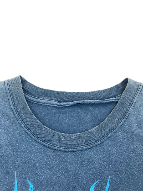 【現状渡し品】【メンズ】 HARLEY DAVIDSON ハーレーダビッドソン TASMANIAN DEVIL MOTORCYCLE PRINT TEE タスマニアンデビル モーターサイクル プリントTシャツ 146-250625-rt-04-tag サイズ：なし カラー：ブルー 万代Net店