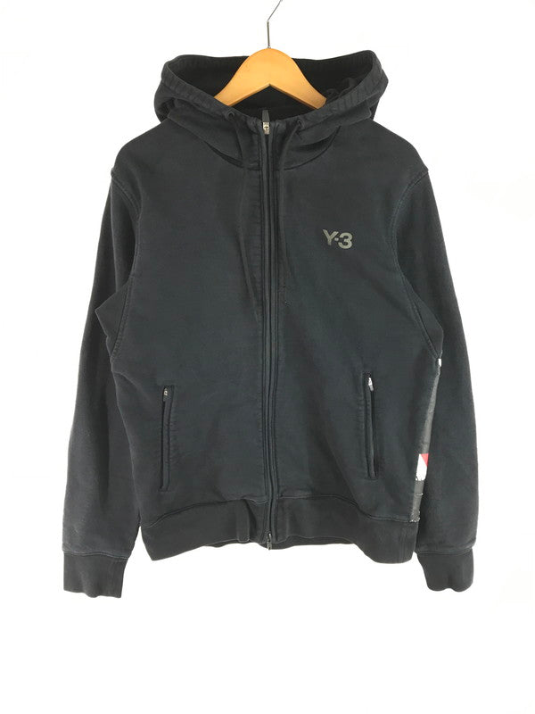 【現状渡し品】【メンズ】 Y-3 ワイスリー 21AW M CH1 GFX HOODIE Y-3 GK4402 フーディー ジップパーカー 140-250623-na-15-tag サイズ：M カラー：ブラック 万代Net店