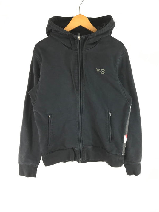 【現状渡し品】【メンズ】 Y-3 ワイスリー 21AW M CH1 GFX HOODIE Y-3 GK4402 フーディー ジップパーカー 140-250623-na-15-tag サイズ：M カラー：ブラック 万代Net店
