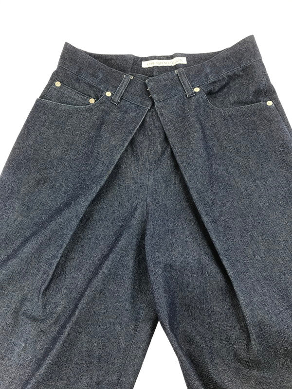 【中古品】【メンズ】 FRONT TUCK WIDE DENIM PANTS JLS-02-16 フロント タック ワイド デニムパンツ ボトムス 151-250701-na-19-tag サイズ：42 カラー：インディゴ 万代Net店