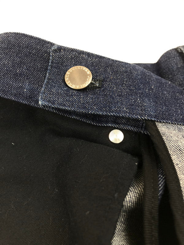 【中古品】【メンズ】 FRONT TUCK WIDE DENIM PANTS JLS-02-16 フロント タック ワイド デニムパンツ ボトムス 151-250701-na-19-tag サイズ：42 カラー：インディゴ 万代Net店