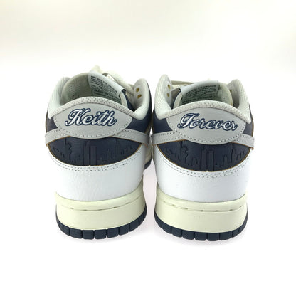 【中古美品】【メンズ】 NIKE SB ナイキエスビー × HUF ハフ コラボ DUNK LOW OG QS FD8775-100 ダンク ロー OG クイックストライク ニューヨーク スニーカー 靴 160-250620-hi-09-tag サイズ：27cm US 9 カラー：WHITE/NAVY-SAIL 万代Net店