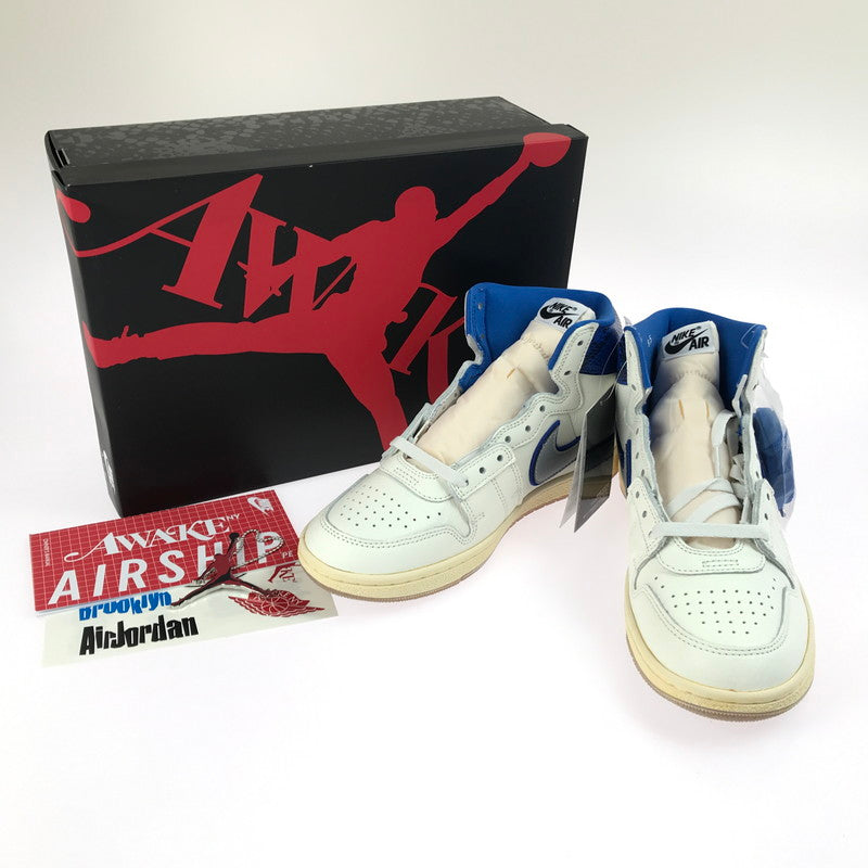 【中古美品】【メンズ】 NIKE ナイキ × AWAKE NY アウェイク ニューヨーク コラボ AIR SHIP PE SP FN8675-104 エア シップ PE SP スニーカー 靴 160-250624-yy-01-tag サイズ：27.5cm/US9.5 カラー：SAIL/BLACK-GAME ROYAL 万代Net店