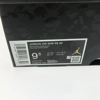 【中古美品】【メンズ】 NIKE ナイキ × AWAKE NY アウェイク ニューヨーク コラボ AIR SHIP PE SP FN8675-104 エア シップ PE SP スニーカー 靴 160-250624-yy-01-tag サイズ：27.5cm/US9.5 カラー：SAIL/BLACK-GAME ROYAL 万代Net店
