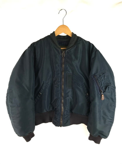 【現状渡し品】【メンズ】 Buzz Rickson's バズリクソンズ FLIGHT JACKET 5183565-4 B-15C フライトジャケット アウター 145-250623-na-13-tag サイズ：サイズ不明 下記参照 カラー：ネイビー 万代Net店