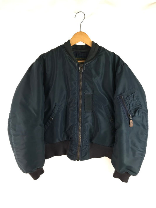 【現状渡し品】【メンズ】 Buzz Rickson's バズリクソンズ FLIGHT JACKET 5183565-4 B-15C フライトジャケット アウター 145-250623-na-13-tag サイズ：サイズ不明 下記参照 カラー：ネイビー 万代Net店