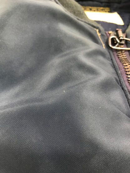 【現状渡し品】【メンズ】 Buzz Rickson's バズリクソンズ FLIGHT JACKET 5183565-4 B-15C フライトジャケット アウター 145-250623-na-13-tag サイズ：サイズ不明 下記参照 カラー：ネイビー 万代Net店