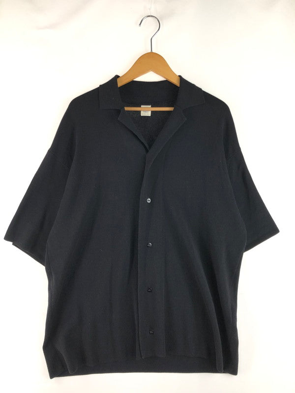 【中古品】【メンズ】 Ron Herman ロンハーマン COTTON SILK SHIRT 3720800017 コットンシルクシャツ オープンカラーシャツ 開襟シャツ トップス 140-250625-rt-06-tag サイズ：M カラー：ブラック 万代Net店