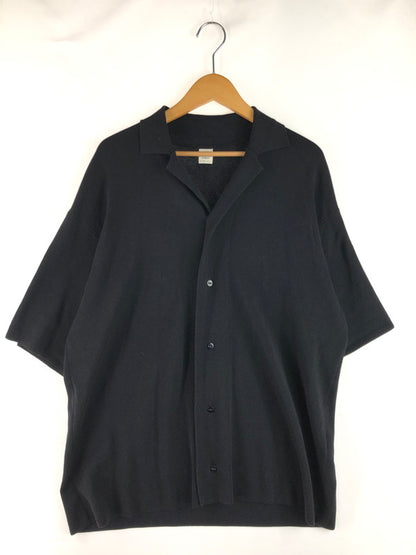 【中古品】【メンズ】 Ron Herman ロンハーマン COTTON SILK SHIRT 3720800017 コットンシルクシャツ オープンカラーシャツ 開襟シャツ トップス 140-250625-rt-06-tag サイズ：M カラー：ブラック 万代Net店
