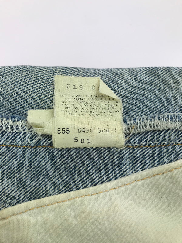 【現状渡し品】【メンズ】 Levi's リーバイス 90’S 501XX DENIM PANTS デニムパンツ ボトムス 1955モデル 刻印555 バレンシア工場製 157-250701-na-17-tag サイズ：31 カラー：インディゴ 万代Net店