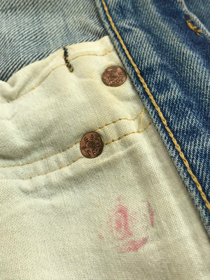 【現状渡し品】【メンズ】 Levi's リーバイス 90’S 501XX DENIM PANTS デニムパンツ ボトムス 1955モデル 刻印555 バレンシア工場製 157-250701-na-17-tag サイズ：31 カラー：インディゴ 万代Net店