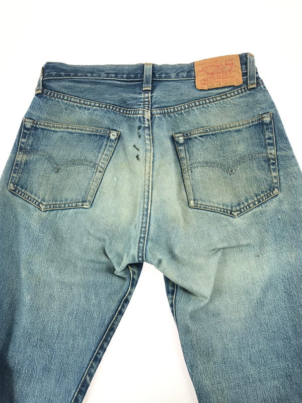 【現状渡し品】【メンズ】 Levi's リーバイス 90’S 501XX DENIM PANTS デニムパンツ ボトムス 1955モデル 刻印555 バレンシア工場製 157-250701-na-17-tag サイズ：31 カラー：インディゴ 万代Net店