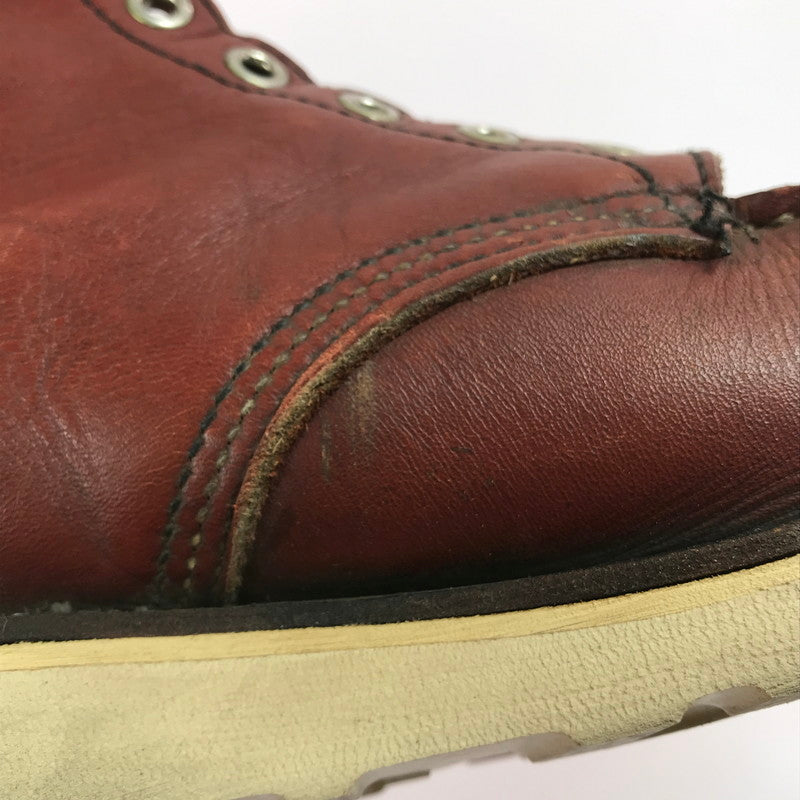 【中古品】【メンズ】 RED WING レッドウィング 6-INCH CLASSIC MOC 8875 6インチ クラシックモック アイリッシュセッター 96年製 表四角犬タグ ワークブーツ 靴 164-250624-yy-09-tag サイズ：US7.5E カラー：オロラセット/ポーテージ 万代Net店