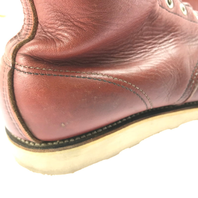 【中古品】【メンズ】 RED WING レッドウィング 6-INCH CLASSIC MOC 8875 6インチ クラシックモック アイリッシュセッター 96年製 表四角犬タグ ワークブーツ 靴 164-250624-yy-09-tag サイズ：US7.5E カラー：オロラセット/ポーテージ 万代Net店