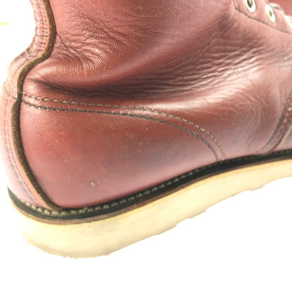 【中古品】【メンズ】 RED WING レッドウィング 6-INCH CLASSIC MOC 8875 6インチ クラシックモック アイリッシュセッター 96年製 表四角犬タグ ワークブーツ 靴 164-250624-yy-09-tag サイズ：US7.5E カラー：オロラセット/ポーテージ 万代Net店