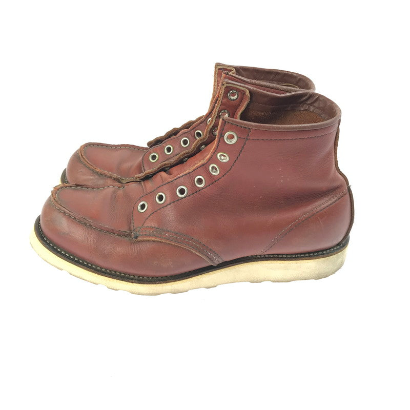 【中古品】【メンズ】 RED WING レッドウィング 6-INCH CLASSIC MOC 8875 6インチ クラシックモック アイリッシュセッター 96年製 表四角犬タグ ワークブーツ 靴 164-250624-yy-09-tag サイズ：US7.5E カラー：オロラセット/ポーテージ 万代Net店