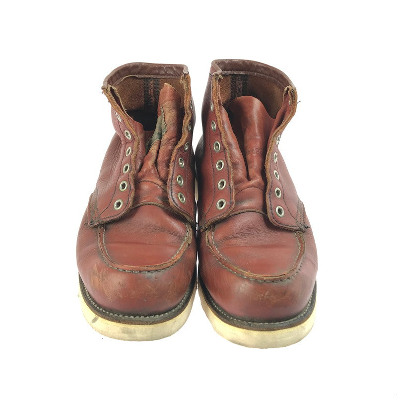 【中古品】【メンズ】 RED WING レッドウィング 6-INCH CLASSIC MOC 8875 6インチ クラシックモック アイリッシュセッター 96年製 表四角犬タグ ワークブーツ 靴 164-250624-yy-09-tag サイズ：US7.5E カラー：オロラセット/ポーテージ 万代Net店