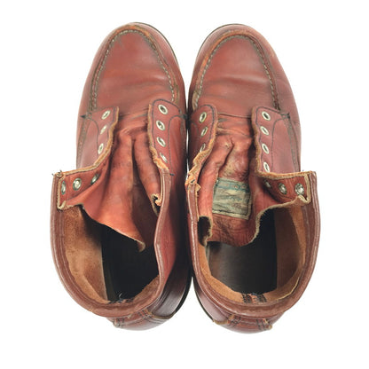 【中古品】【メンズ】 RED WING レッドウィング 6-INCH CLASSIC MOC 8875 6インチ クラシックモック アイリッシュセッター 96年製 表四角犬タグ ワークブーツ 靴 164-250624-yy-09-tag サイズ：US7.5E カラー：オロラセット/ポーテージ 万代Net店