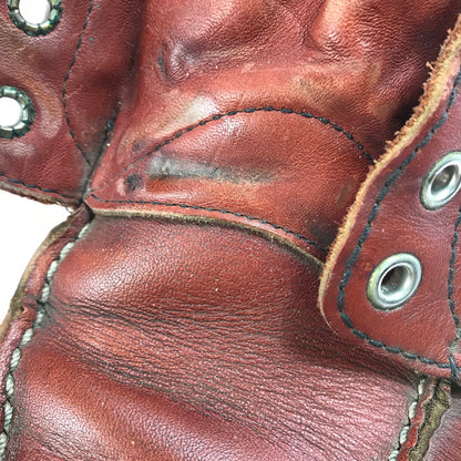 【中古品】【メンズ】 RED WING レッドウィング 6-INCH CLASSIC MOC 8875 6インチ クラシックモック アイリッシュセッター 96年製 表四角犬タグ ワークブーツ 靴 164-250624-yy-09-tag サイズ：US7.5E カラー：オロラセット/ポーテージ 万代Net店