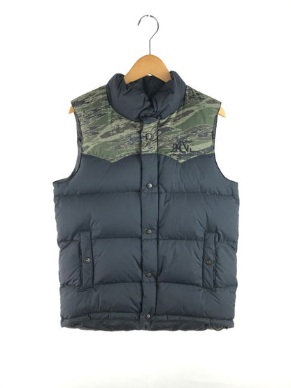 【中古品】【メンズ】 Back Channel バックチャンネル NANGA ナンガ DOWN VEST ダウンベスト アウター 140-250626-na-02-tag サイズ：M カラー：ブラック 万代Net店