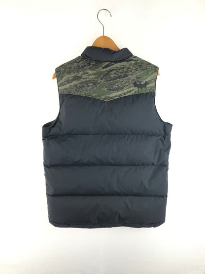 【中古品】【メンズ】 Back Channel バックチャンネル NANGA ナンガ DOWN VEST ダウンベスト アウター 140-250626-na-02-tag サイズ：M カラー：ブラック 万代Net店