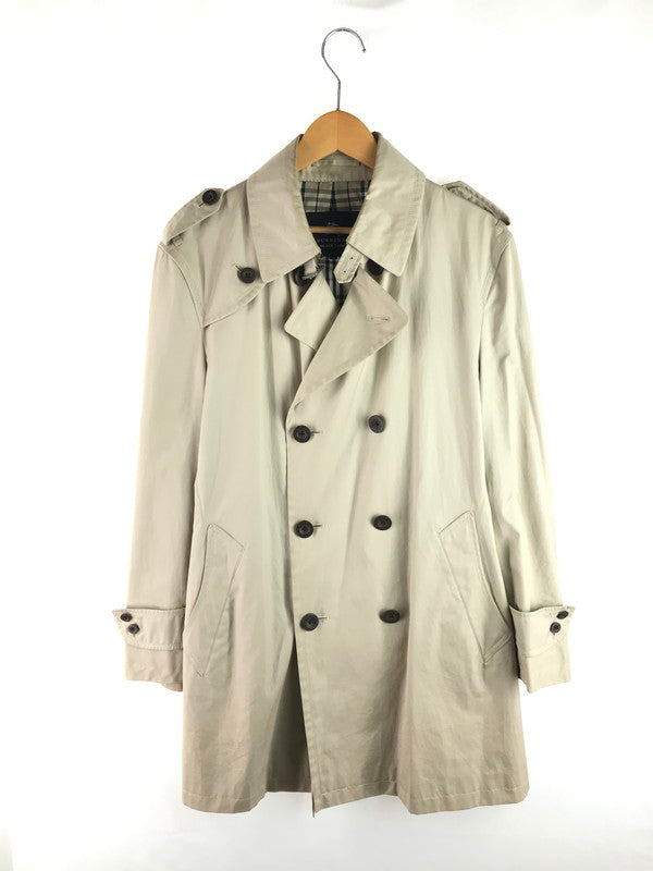 【中古品】【メンズ】 BURBERRY BLACK LABEL バーバリーブラックレーベル TRENCH COAT BMA08-201-43 トレンチコート アウター 141-250626-ki-05-tag サイズ：L カラー：ベージュ 万代Net店