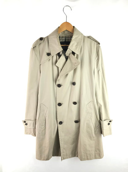 【中古品】【メンズ】 BURBERRY BLACK LABEL バーバリーブラックレーベル TRENCH COAT BMA08-201-43 トレンチコート アウター 141-250626-ki-05-tag サイズ：L カラー：ベージュ 万代Net店