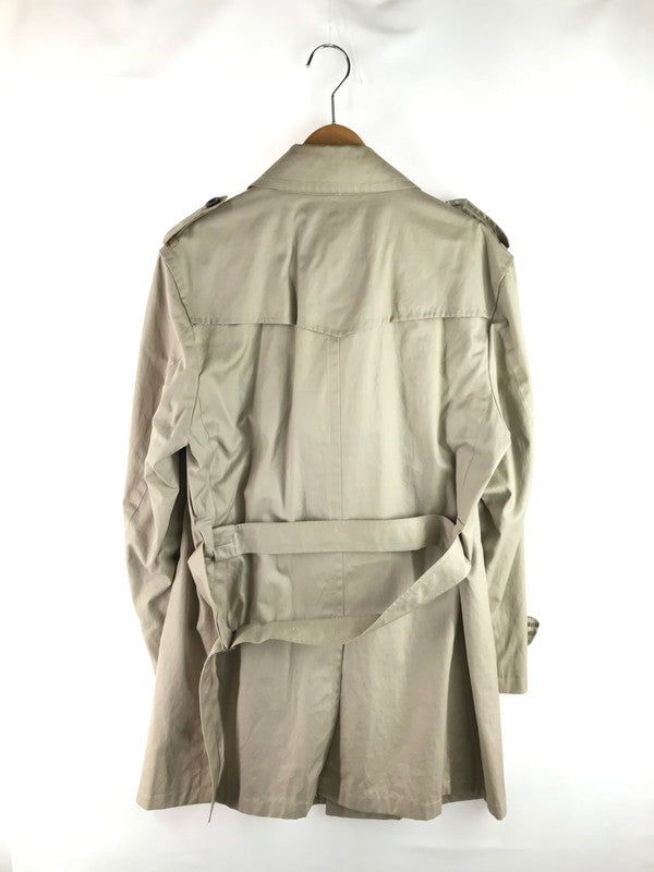 【中古品】【メンズ】 BURBERRY BLACK LABEL バーバリーブラックレーベル TRENCH COAT BMA08-201-43 トレンチコート アウター 141-250626-ki-05-tag サイズ：L カラー：ベージュ 万代Net店