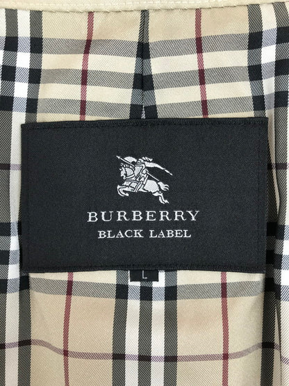 【中古品】【メンズ】 BURBERRY BLACK LABEL バーバリーブラックレーベル TRENCH COAT BMA08-201-43 トレンチコート アウター 141-250626-ki-05-tag サイズ：L カラー：ベージュ 万代Net店