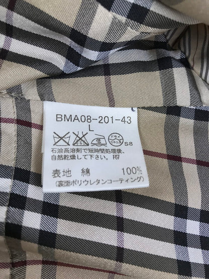 【中古品】【メンズ】 BURBERRY BLACK LABEL バーバリーブラックレーベル TRENCH COAT BMA08-201-43 トレンチコート アウター 141-250626-ki-05-tag サイズ：L カラー：ベージュ 万代Net店