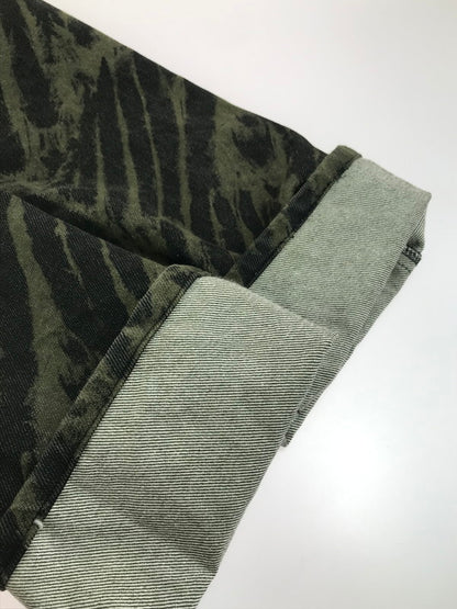 【中古品】【メンズ】 ZEBRA DESIGN PANTS ゼブラ デザイン パンツ ボトムス 156-250710-ki-10-tag サイズ：1 カラー：ブラック/カーキ 万代Net店