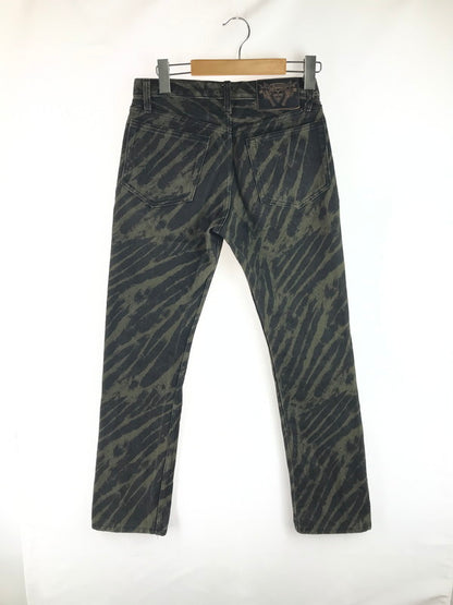 【中古品】【メンズ】 ZEBRA DESIGN PANTS ゼブラ デザイン パンツ ボトムス 156-250710-ki-10-tag サイズ：1 カラー：ブラック/カーキ 万代Net店