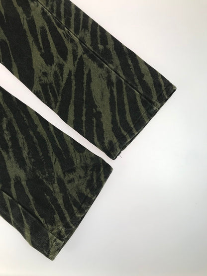 【中古品】【メンズ】 ZEBRA DESIGN PANTS ゼブラ デザイン パンツ ボトムス 156-250710-ki-10-tag サイズ：1 カラー：ブラック/カーキ 万代Net店