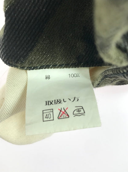 【中古品】【メンズ】 ZEBRA DESIGN PANTS ゼブラ デザイン パンツ ボトムス 156-250710-ki-10-tag サイズ：1 カラー：ブラック/カーキ 万代Net店