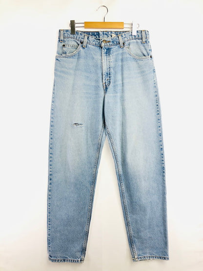 【現状渡し品】【メンズ】 LEVI'S リーバイス 90's TAPERED DENIM PANTS 550-0213 90年代 テーパード デニム パンツ ボトムス 157-260702-rt-09-tag サイズ：W34 カラー：インディゴ 万代Net店