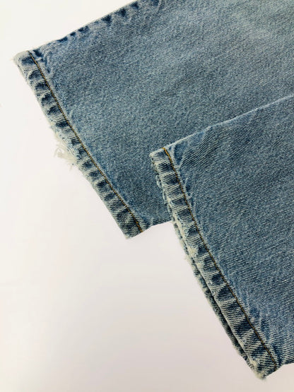 【現状渡し品】【メンズ】 LEVI'S リーバイス 90's TAPERED DENIM PANTS 550-0213 90年代 テーパード デニム パンツ ボトムス 157-260702-rt-09-tag サイズ：W34 カラー：インディゴ 万代Net店