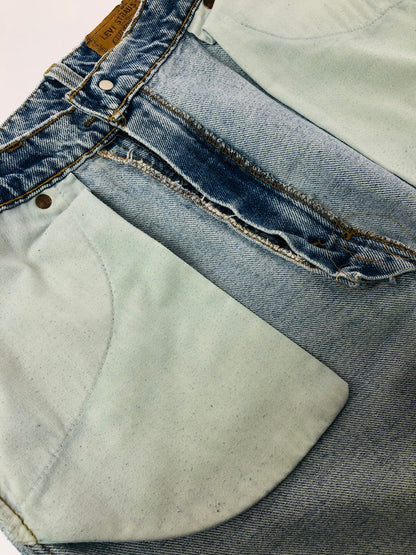 【現状渡し品】【メンズ】 LEVI'S リーバイス 90's TAPERED DENIM PANTS 550-0213 90年代 テーパード デニム パンツ ボトムス 157-260702-rt-09-tag サイズ：W34 カラー：インディゴ 万代Net店