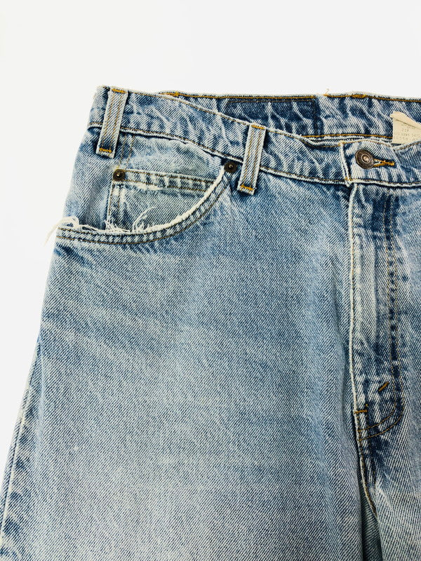 【現状渡し品】【メンズ】 LEVI'S リーバイス 90's TAPERED DENIM PANTS 550-0213 90年代 テーパード デニム パンツ ボトムス 157-260702-rt-09-tag サイズ：W34 カラー：インディゴ 万代Net店