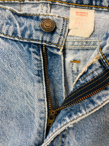 【現状渡し品】【メンズ】 LEVI'S リーバイス 90's TAPERED DENIM PANTS 550-0213 90年代 テーパード デニム パンツ ボトムス 157-260702-rt-09-tag サイズ：W34 カラー：インディゴ 万代Net店