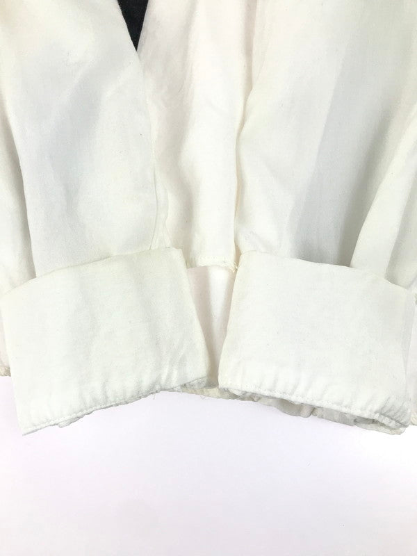 【中古品】【メンズ】 PINK DRAGON ピンク ドラゴン ROCK A BEAT ロック ア ビート 80'S RAYON SHIRT 80 年代 レーヨンシャツ 長袖シャツ 146-250703-na-11-tag サイズ：サイズ表記なし 下記参照 カラー：ホワイト 万代Net店