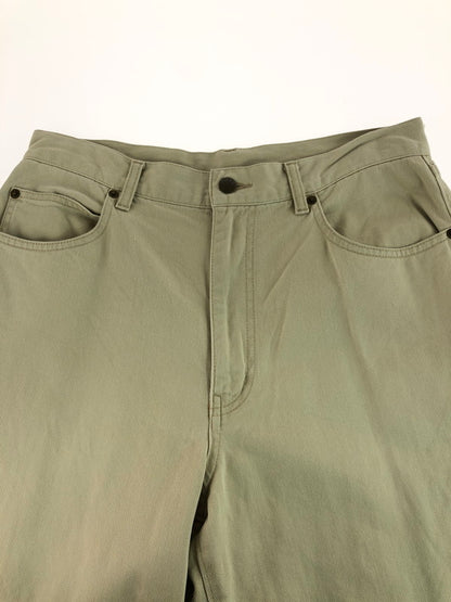 【中古品】【メンズ】 KENZO JEANS ケンゾー ジーンズ KHB199 RAYON BLEND STRAIGHT PANTS レーヨン混ストレートパンツ 152-260105-rt-01-tag サイズ：85ｃｍ カラー：ベージュ 万代Net店