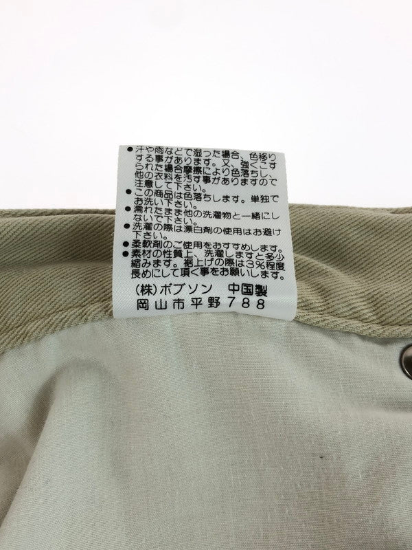 【中古品】【メンズ】 KENZO JEANS ケンゾー ジーンズ KHB199 RAYON BLEND STRAIGHT PANTS レーヨン混ストレートパンツ 152-260105-rt-01-tag サイズ：85ｃｍ カラー：ベージュ 万代Net店