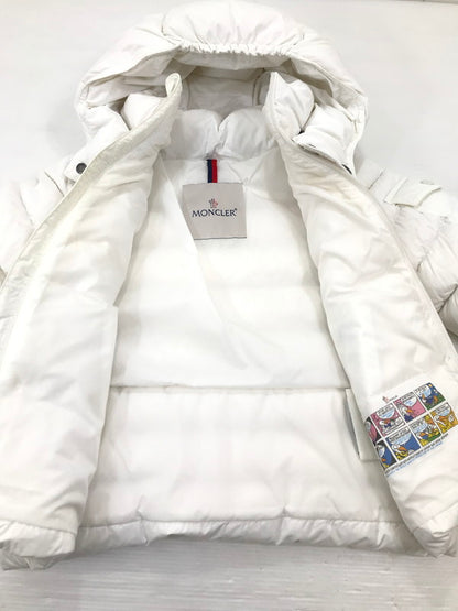 【中古品】【キッズ】 MONCLER モンクレール JULES GIUBBOTTO JACKET H29511A00013 ジュール・ジュボット ジャケット アウター 173-251115-rt-19-tag サイズ：100cm カラー：ホワイト 万代Net店
