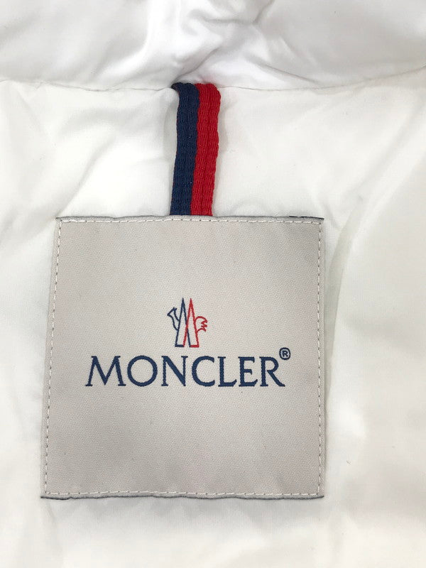 【中古品】【キッズ】 MONCLER モンクレール JULES GIUBBOTTO JACKET H29511A00013 ジュール・ジュボット ジャケット アウター 173-251115-rt-19-tag サイズ：100cm カラー：ホワイト 万代Net店