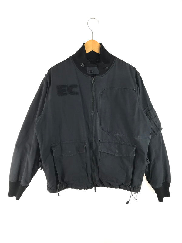 【中古品】【メンズ】 ECロゴ G-8タイプ マルチポケット コットンフライトジャケット アウター 142-250626-ki-03-tag サイズ：M カラー：ブラック 万代Net店
