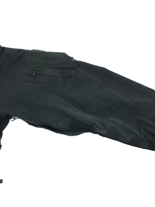 【中古品】【メンズ】 ECロゴ G-8タイプ マルチポケット コットンフライトジャケット アウター 142-250626-ki-03-tag サイズ：M カラー：ブラック 万代Net店