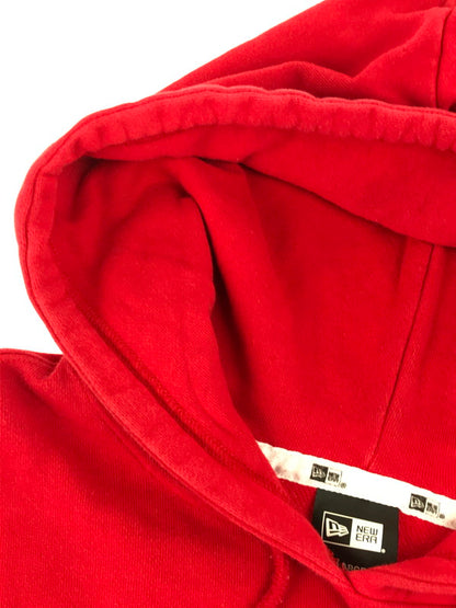 【中古品】【メンズ】 XLARGE エクストララージ NEWERA ニューエラ NBA エヌビーエー CLIPPERS MIX LOGO PULLOVER HOODED クリッパーズ ミックス ロゴ プルオーバー パーカー 142-250703-na-18-tag サイズ：L カラー：レッド 万代Net店
